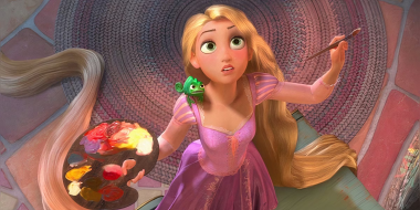 Рапунцель від Disney постер