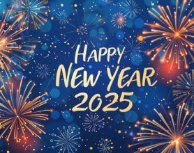 З прийдешнім Новим 2025 роком!