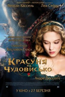Красуня та чудовисько постер