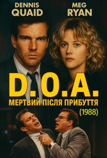 Мертвий після прибуття постер