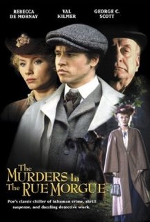 Вбивства на вулиці Морг постер
