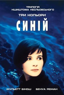 Три кольори: Синій постер