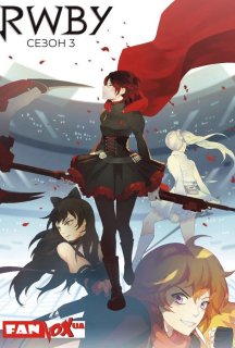 RWBY 3 сезон постер