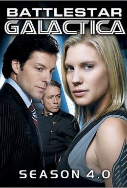 постер серіалу Зоряний крейсер "Галактика"