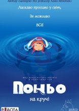 постер Поньо на кручі онлайн в HD