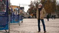 кадри з фільму Наступний гість Девіда Леттермана: Володимир Зеленський