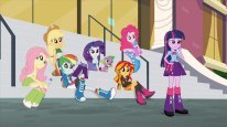 кадри з фільму My Little Pony: Еквестрійські дівчата - Райдужний рок
