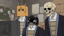кадри з серіалу Черепоголовий продавець книг Хонда