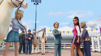 кадри з серіалу Barbie: Таємничі пригоди / Барбі: Таємничі пригоди. Велика гонитва за конячкою