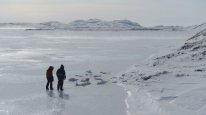 кадри з фільму Двоє закоханих та ведмідь