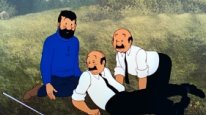 кадри з фільму Пригоди Тінтіна. Тінтін і озеро акул