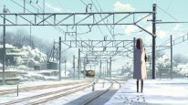 кадри з фільму 5 сантиметрів за секунду