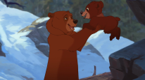 кадри з фільму Братик ведмедик 2