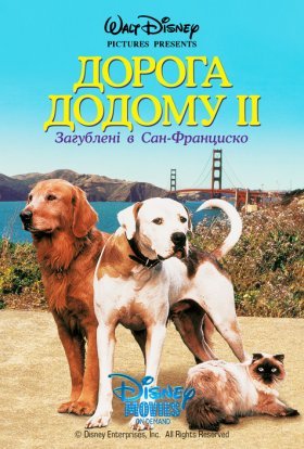 постер до фільму Дорога додому 2: Загублені в Сан-Франциско дивитися онлайн